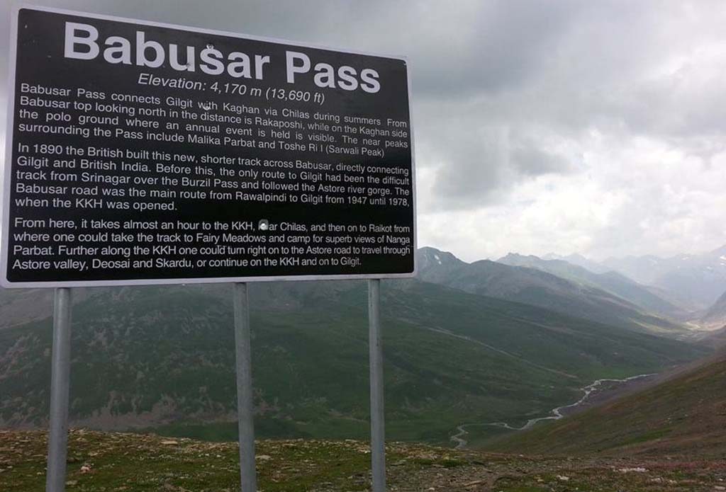 Babusar Pass History